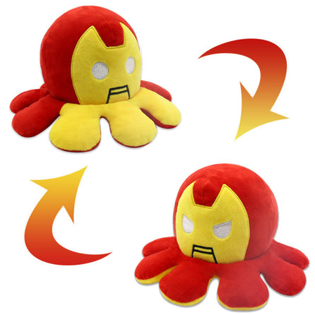 Peluche Pieuvre Réversible
