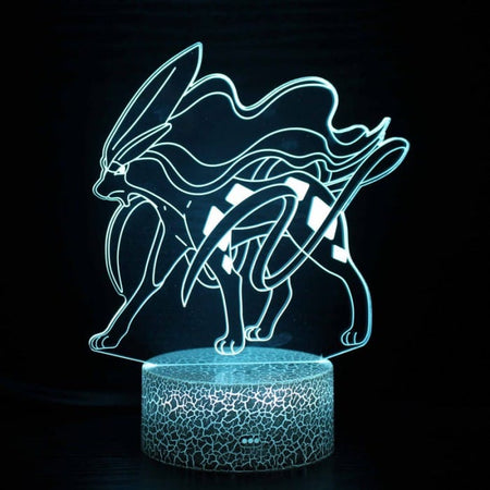 Lampe Pokémon 3D Suicune