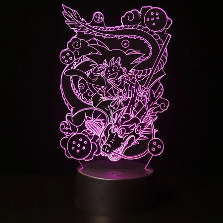 Lampe Dragon Ball Goku et Shenron