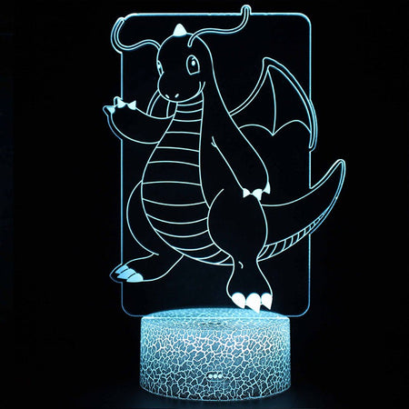 Lampe Pokémon 3D Dracolosse