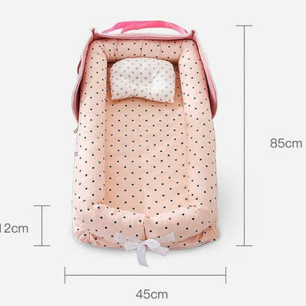 Réducteur de Lit bébé Rose