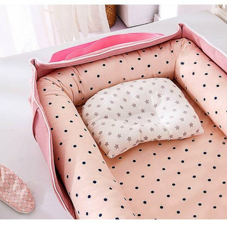 Réducteur de Lit bébé Rose