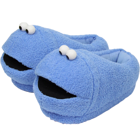 Chaussons Cookie Monster