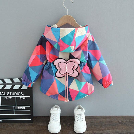 Manteau à Capuche pour Fille - Le Royaume du Bébé