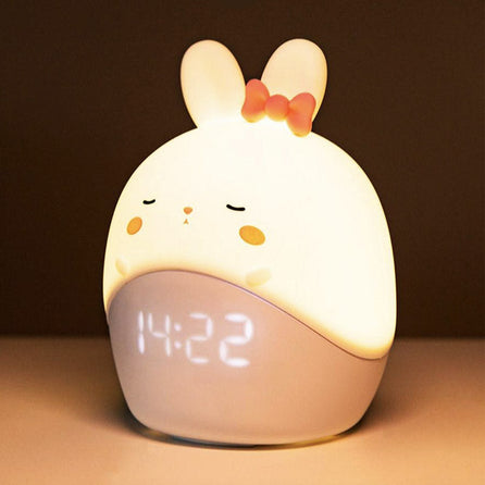 Réveil Lapin Veilleuse