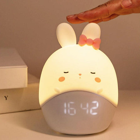 Réveil Lapin Veilleuse