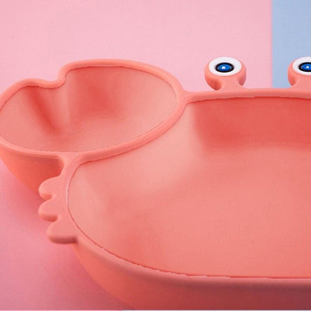 Bol Silicone en Forme de Crabe - Le Royaume du Bébé