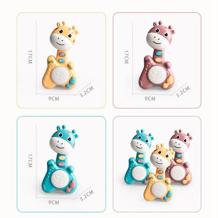 Hochet Musical Girafe Bébé - Le Royaume du Bébé