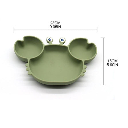Bol Silicone en Forme de Crabe - Le Royaume du Bébé
