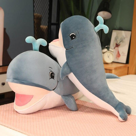 Peluche Baleine bleue - Le Royaume du Bébé
