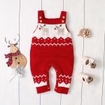 Barboteuse Sans Manches Noël Bébé