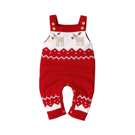 Barboteuse Sans Manches Noël Bébé