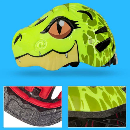 Casque de Vélo Dinosaure Enfant