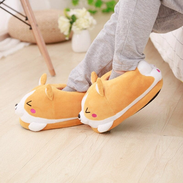 Corgi slippers best sale