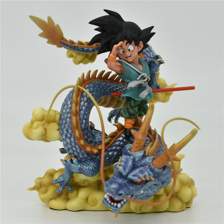 Figurine DBZ Shenron & Son Goku Petit 15 cm