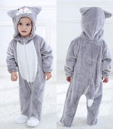 Grenouillère Bébé Chat - Le Royaume du Bébé