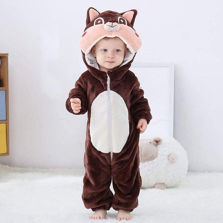 Grenouillère Bébé Ecureuil - Le Royaume du Bébé