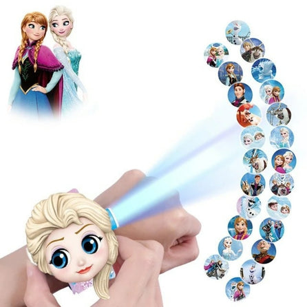 Montre Elsa Reine des Neiges Projecteur