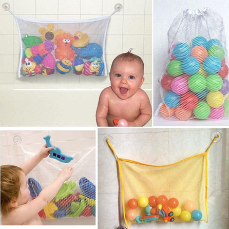 Sac de Rangement Jouets Bain - Le Royaume du Bébé
