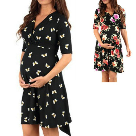 Robe Courte Femme Enceinte - Le Royaume du Bébé