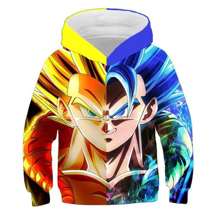 Sweat DBZ Enfant Fusions Saiyans