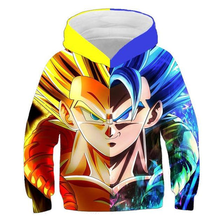 Sweat DBZ Enfant Fusions Saiyans