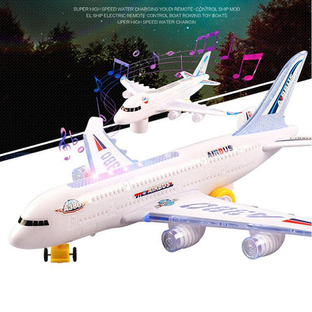 Avion Sonore et Lumineux - Le Royaume du Bébé