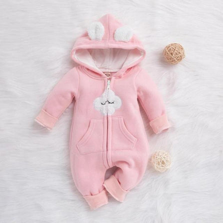 Grenouillère Capuche Bébé - Le Royaume du Bébé