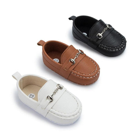 Mocassins Cuir Bébé - Le Royaume du Bébé