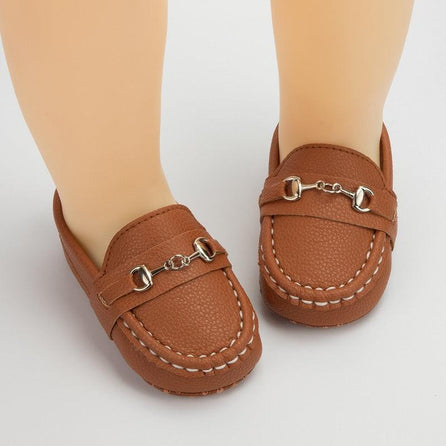Mocassins Cuir Bébé - Le Royaume du Bébé