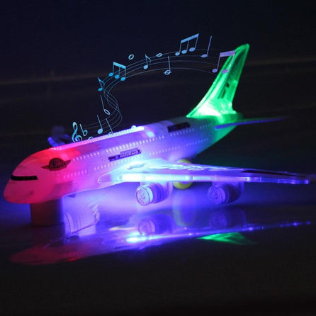 Avion Sonore et Lumineux - Le Royaume du Bébé