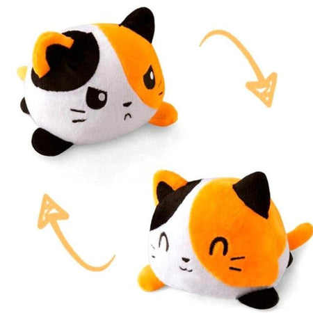 Peluche Chat Reversible - Le Royaume du Bébé