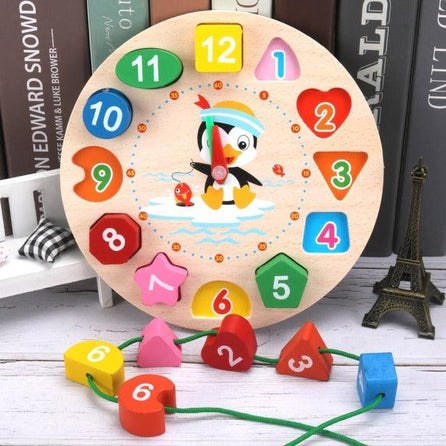 Horloge Puzzle Bois - Le Royaume du Bébé