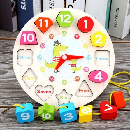 Horloge Puzzle Bois - Le Royaume du Bébé