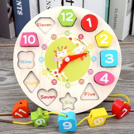 Horloge Puzzle Bois - Le Royaume du Bébé