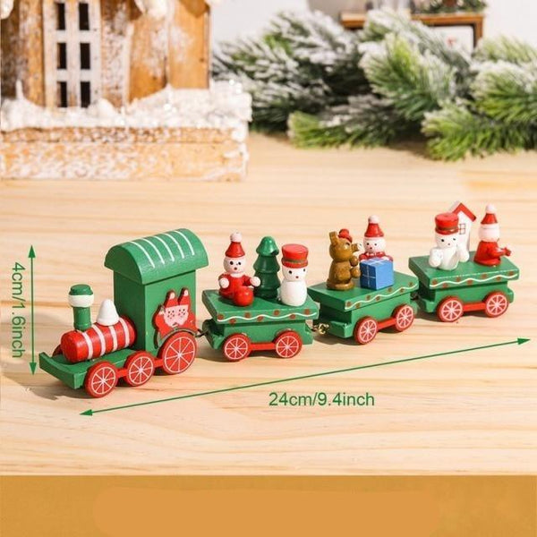 Indémodable petit train de Noël - Mon jardin d'idées