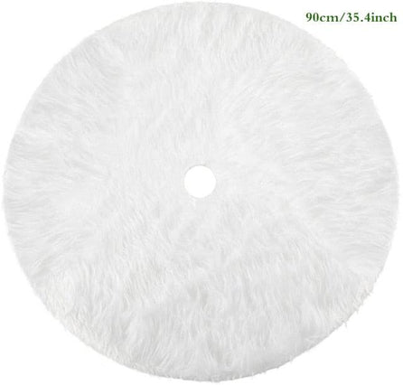 Tapis Fourrure Sapin de Noël - Le Royaume du Bébé