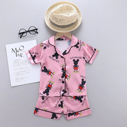 Pyjama d'été Mickey Rose
