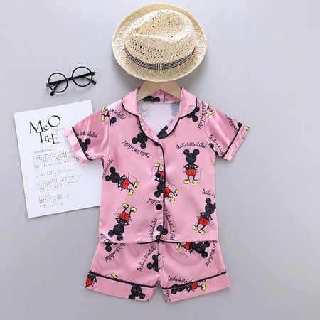 Pyjama d'été Mickey Rose