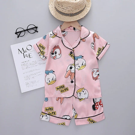 Pyjama Disney Eté Rose