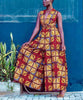 Combinaison pantalon dashiki à jambes larges