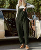 Combi salopette fluide d'automne pour femme