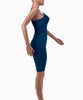 Combinaison salopette en jean bleu marine