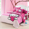 Parure de lit Hello Kitty rose