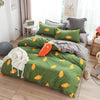 Parure de lit carotte