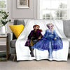 Plaid la Reine des Neiges Anna et Elsa