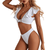 Maillots de Bain Vintage à volants sur