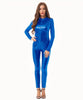 Combinaison gothique en cuir pour femme