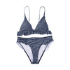 Maillots de Bain Vintage - ensemble vichy bikini