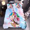 Parure de lit licorne et cupcake